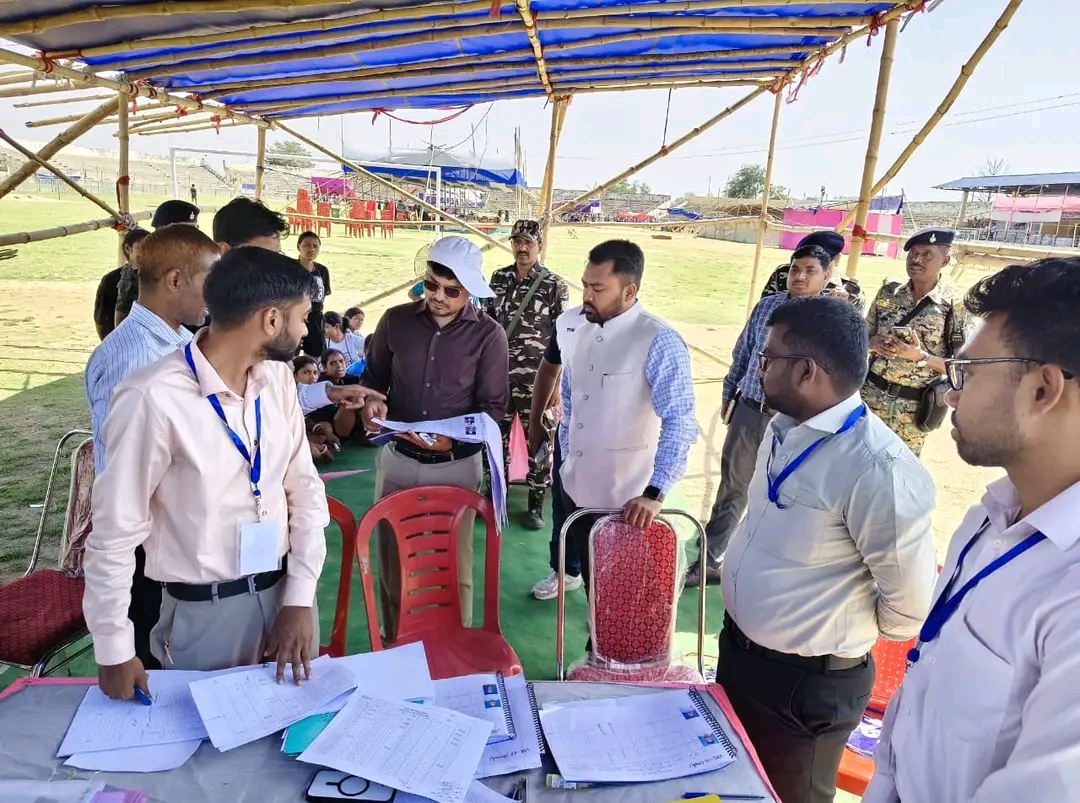 Dhanbad में होमगार्ड भर्ती का छठा दिन, अभ्यर्थियों का दमदार प्रदर्शन
