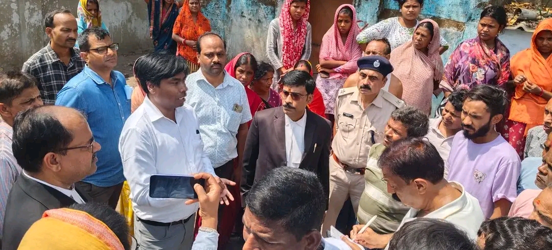 केंदुआडीह भू-धसान क्षेत्र पहुंची न्याय रथ, प्रभावितों को मिला भरोसा