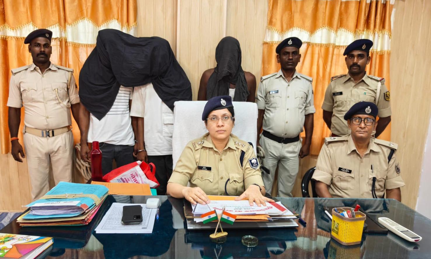 दियारा में दहशत फैलाने की साजिश नाकाम, भागलपुर पुलिस ने तीन अपराधियों को दबोचा