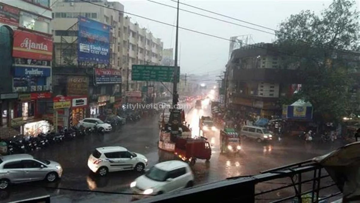 धनबाद में बदला मौसम का मिजाज: झमाझम बारिश से भीषण गर्मी से मिली राहत