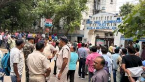 NEET (UG) 2026 पुनर्परीक्षा को लेकर सिटी एसपी ने किया परीक्षा केंद्र का निरीक्षण