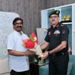 दुरंड कप 2026 की तैयारियों को लेकर मुख्यमंत्री हेमंत सोरेन से मिले सैन्य अधिकारी, कहा- झारखंड के लिए गर्व का अवसर