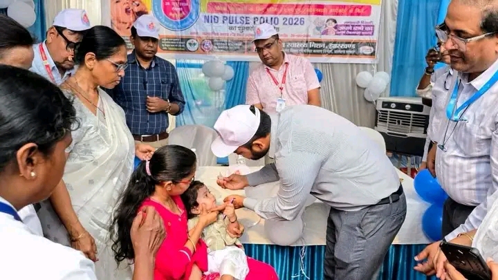 धनबाद में पल्स पोलियो अभियान की शुरुआत, 4.24 लाख से अधिक बच्चों को पिलाई जाएगी ‘दो बूंद जिंदगी की’