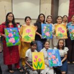 लाइव म्यूजिक और लाइव पेंटिंग के संग सजा रचनात्मकता का रंगमंच, धनबाद में छठे कैनवस पेंटिंग वर्कशॉप का आयोजन
