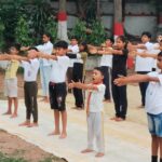 भारत स्काउट्स एंड गाइड्स जिला संघ धनबाद में मनाया गया अंतर्राष्ट्रीय योग दिवस