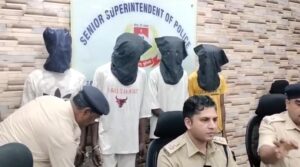 कदमा फायरिंग कांड का खुलासा, चार आरोपी गिरफ्तार, हथियार और कारतूस बरामद