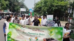 ओलम्पिक दिवस पर धनबाद में पर्यावरण संरक्षण की अलख, जिला ओलम्पिक संघ ने निकाली जागरूकता रैली