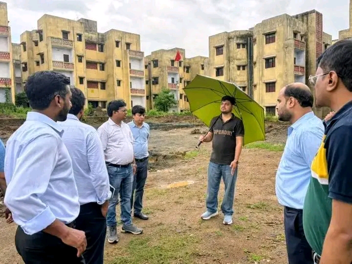 धनबाद: बेलगड़िया टाउनशिप में विकास कार्यों का निरीक्षण, तय समय सीमा में कार्य पूरा करने के निर्देश