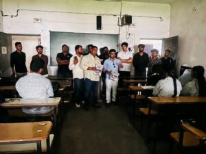 DhanbadNews:पीके रॉय कॉलेज से शुरू हुआ एनएसयूआई का ‘छात्रों की गूंज’ अभियान