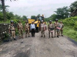 सोनारडीह में CISF-BCCL की बड़ी कार्रवाई, 40 टन अवैध कोयला जब्त
