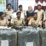 NH-16 पर पुलिस की बड़ी कार्रवाई, ट्रक से 126 किलो गांजा बरामद; चालक गिरफ्तार
