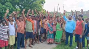 jharia हरिपुर में प्रस्तावित STP निर्माण का ग्रामीणों ने किया विरोध, पुनर्वास और मुआवजे की मांग उठी