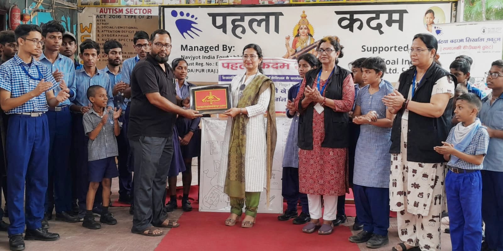 Dhanbadnews:राष्ट्रीय चिकित्सक दिवस पर ‘पहला कदम’ दिव्यांग स्कूल में निःशुल्क स्वास्थ्य जांच शिविर आयोजित