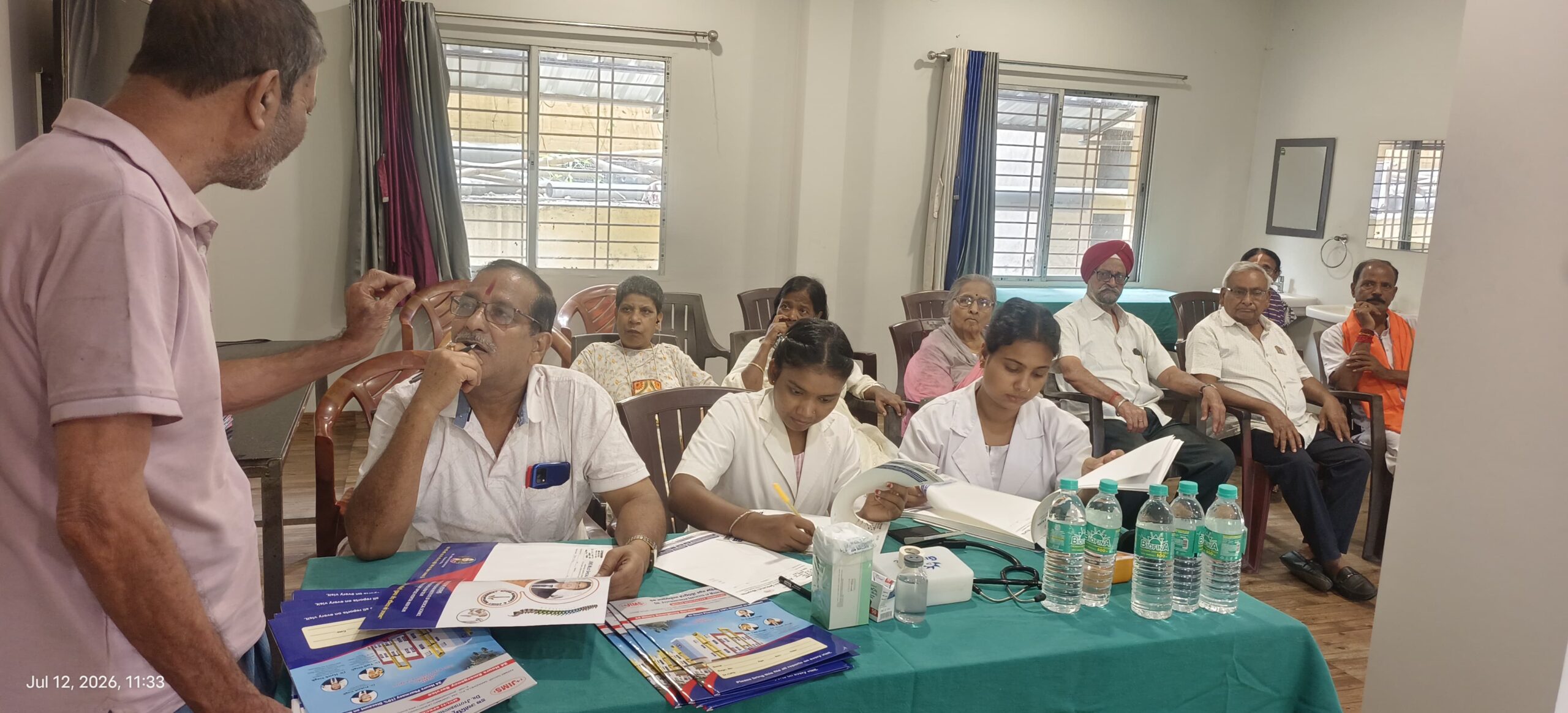 रोटरी क्लब धनबाद सेंट्रल का नि:शुल्क स्वास्थ्य जांच शिविर, 100 लोगों ने उठाया लाभ