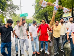 एनएसयूआई का विरोध मार्च, जंतर-मंतर घटना और परीक्षा पारदर्शिता को लेकर प्रदर्शन