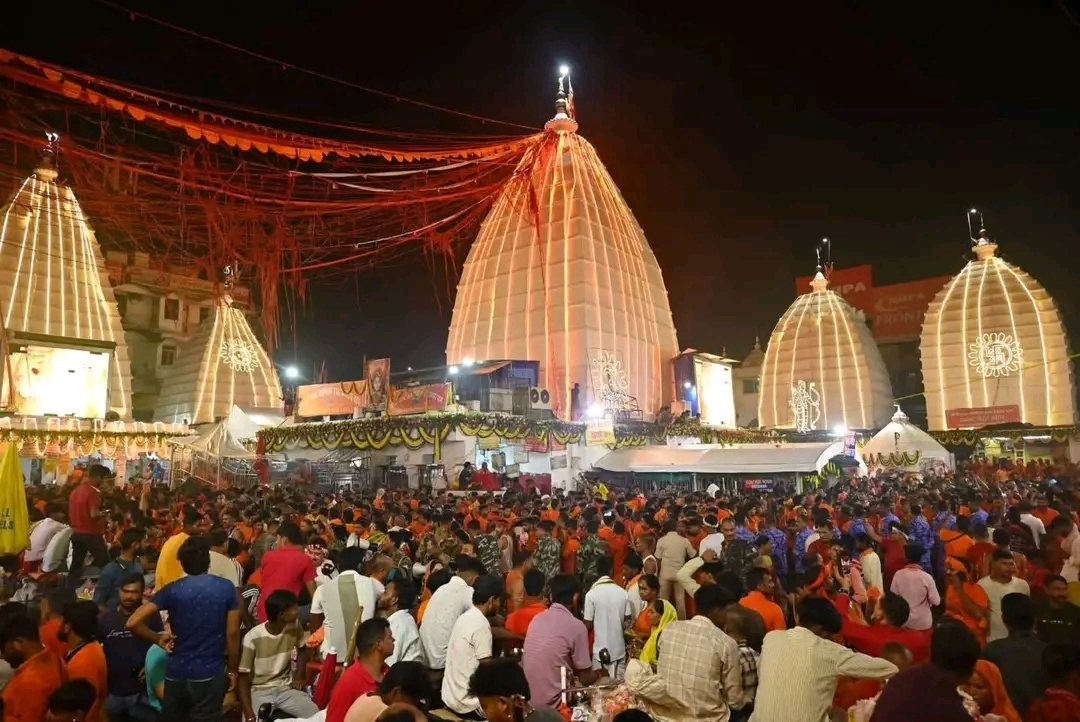 ranchi पहली सोमवारी पर शिवमय हुआ झारखंड, देवघर से रांची तक शिवालयों में उमड़ी आस्था