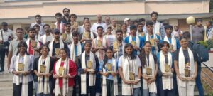 dhanbad धनबाद के तीरंदाजों ने लहराया परचम, राष्ट्रीय खेल दिवस पर 31 पदक विजेताओं का हुआ सम्मान