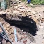 धनबाद झरिया में भू-धसान से दहशत, लिलौरी पतरा में जमीन धंसी; घरों में आई दरारें