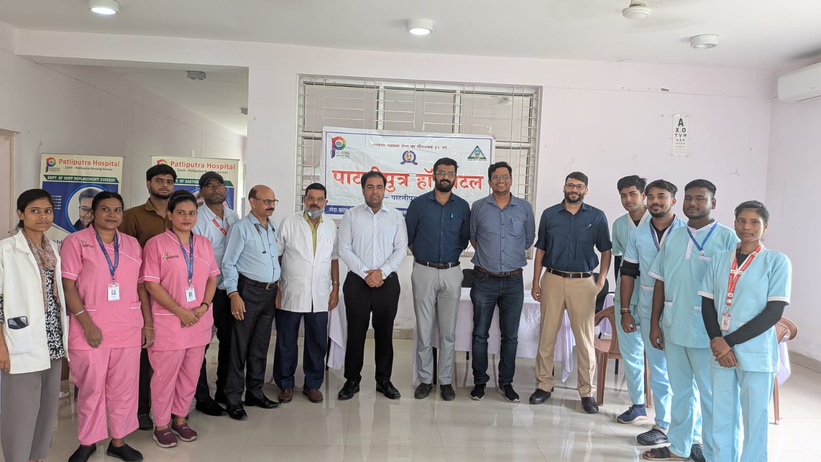 dhanbad बीआईटी सिंदरी में पाटलीपुत्र अस्पताल का निःशुल्क स्वास्थ्य जांच शिविर, 109 मरीजों ने उठाया लाभ