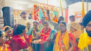 केंदुआ में गुरु रविदास जी की कलश वंदन यात्रा का भव्य स्वागत, सामाजिक समरसता का दिया संदेश