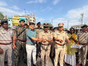 धनबाद पुलिस केंद्र को मिला आधुनिक मुख्य प्रवेश द्वार, आईजी शैलेन्द्र कुमार सिन्हा ने किया उद्घाटन