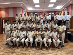 कोयला क्षेत्रीय पुलिस ड्यूटी मीट-2026 संपन्न, धनबाद बना ओवरऑल चैंपियन