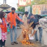 JPSC-JSSC परीक्षा में कथित अनियमितताओं के खिलाफ अभाविप का प्रदर्शन, मुख्यमंत्री आवास घेराव के दौरान कार्यकर्ता हिरासत में