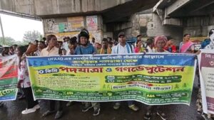 आदिवासी जुलूस रोकने पर जामुड़िया-रानीगंज में तनाव, हाईवे पर भारी पुलिस बल तैनात
