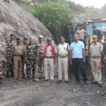 बेरमो में अवैध कोयला खनन के खिलाफ CISF की बड़ी कार्रवाई, 3.30 टन कोयला जब्त