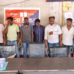 चास में अवैध जुआ अड्डे पर पुलिस की छापेमारी, 10 जुआरी गिरफ्तार