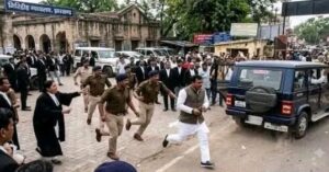 गिरिडीह कोर्ट परिसर से पुलिस अभिरक्षा में मुखिया फरार, पुलिसकर्मी को धक्का देकर बोलेरो से भागा