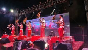 सिंदरी के मीरा मोहन धाम में भव्य जन्माष्टमी महोत्सव, महागंगा आरती ने मोहा मन