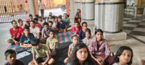 संस्कृत पाठशाला में गूंजी गणेश वंदना, पर्यावरण संरक्षण का भी दिया संदेश