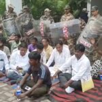 सिजुआ भू-धंसान के बाद शव के साथ धरना जारी, मुआवजा और सुरक्षित पुनर्वास की मांग