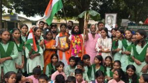 भर्ती व्यवस्था सुधार यात्रा का 10वां दिन, पंच परगना क्षेत्र में देवेंद्र नाथ महतो ने किया जनसंपर्क