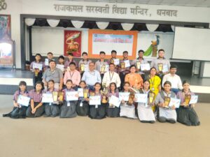 राजकमल सरस्वती विद्या मंदिर बना प्रांतीय विज्ञान एवं गणित मेला का ओवरऑल चैंपियन