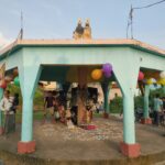 रांगामाटी राजाबस्ती के हरि मंदिर में जन्माष्टमी की तैयारी पूरी, भव्य सजावट से सजा मंदिर