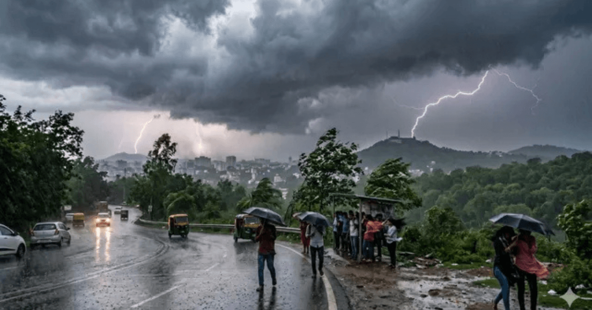 झारखंड में आज भारी बारिश का अलर्ट, सिमडेगा और पश्चिमी सिंहभूम में बहुत तेज बारिश की संभावना