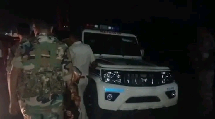 निरसा में बेकाबू ट्रक ने मवेशियों और वाहनों को रौंदा, चालक की पिटाई के बाद पुलिस पर पथराव