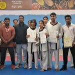 धनबाद में ताइक्वांडो बेल्ट ग्रेडिंग टेस्ट, 80 बच्चों ने दिखाई खेल प्रतिभा