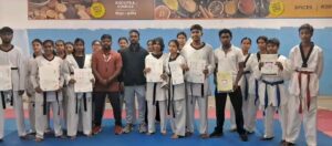 धनबाद में ताइक्वांडो बेल्ट ग्रेडिंग टेस्ट, 80 बच्चों ने दिखाई खेल प्रतिभा