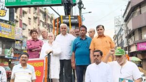 Dhanbad: 47वीं पुण्यतिथि पर लोकनायक जयप्रकाश नारायण को दी गई श्रद्धांजलि