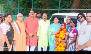 मैथन पहुंचे बाबूलाल मरांडी: हेमंत सरकार पर अवैध खनन और विवादित नियुक्तियों को लेकर साधा निशाना