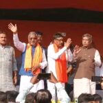 सरायकेला: हरे लाल महतो भाजपा में हुए शामिल, अतिथियों ने माला पहनाकर किया स्वागत