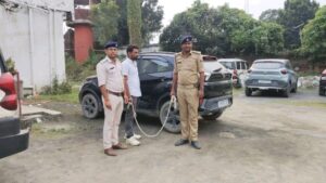 पटना से चोरी हुई टाटा नेक्सन जामताड़ा में बरामद, जहानाबाद का युवक गिरफ्तार