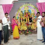 घड़बड़ दुर्गा पूजा महोत्सव में शामिल हुईं तारा देवी, क्षेत्र की सुख-समृद्धि की कामना की