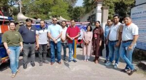 विश्व पोलियो दिवस पर धनबाद में जागरूकता अभियान, रोटरी क्लब ने रवाना किया वाहन
