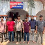 कतरास मेला क्षेत्र में हंगामा करने के आरोप में 9 युवक हिरासत में, पुलिस की कार्रवाई