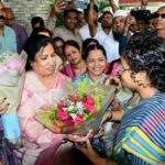 गिरिडीह दौरे पर पहुंचीं विधायक कल्पना सोरेन, झामुमो कार्यकर्ताओं ने किया स्वागत
