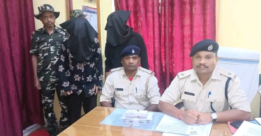 रांची में चाकू का भय दिखाकर लूटपाट करने वाले दो आरोपी गिरफ्तार